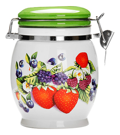 Банка для хранения LORAINE Ягоды 750 мл LR (х36)