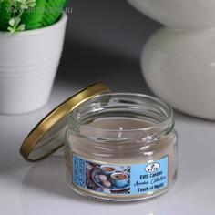 Свеча ароматическая в банке TOUCH OF MYSTIC, 9,5х8,5 см, 28 ч, 367 г No Brand