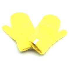 Варежки женские Ferz 31757LL желтые, One Sise