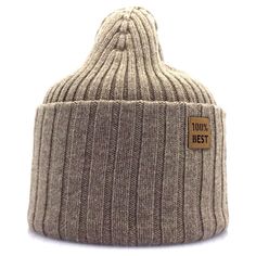 Шапка унисекс Ferz 42556AA бежевая, one sise