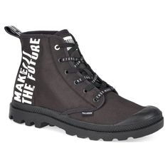 Кеды женские Palladium 76885 черные 45 EU