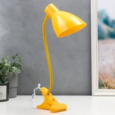 Настольная лампа 16700/1YL Е27 15Вт желтый Risalux