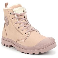 Ботинки женские Palladium 95982 розовые 38 EU
