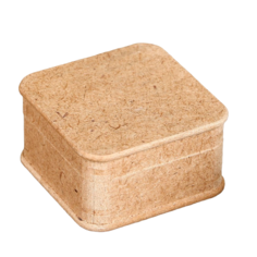 Шкатулка для декора из МДФ 65х65х35 см No Brand