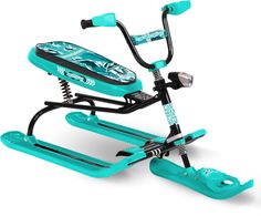 Снегокат Nika Snowdrive бирюзовый СНД3SD12snow1