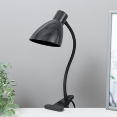 Настольная лампа 16700/1BK Е27 15Вт черный Risalux