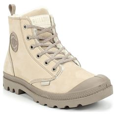 Ботинки женские Palladium 95982 бежевые 37.5 EU