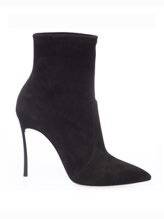 Ботильоны женские Casadei 1R672H100HHCAMO черные 39 IT