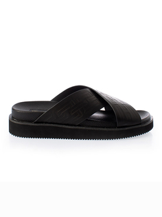 Сланцы мужские United nude CHAIN SLIDE черные 42 IT