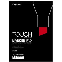 TOUCH Альбом для маркеров А3 75г/м2 "TOUCH Marker Pad" ShinHan Art, 20 листов