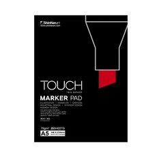 TOUCH Альбом для маркеров А5 75г/м2 "TOUCH Marker Pad" ShinHan Art, 20 листов