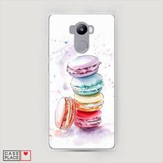 Пластиковый чехол "Пирамидка макарони 2" на Xiaomi Redmi 4 Awog