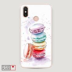 Пластиковый чехол "Пирамидка макарони 2" на Xiaomi Mi Max 3 Awog