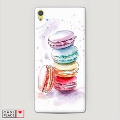 Пластиковый чехол "Пирамидка макарони 2" на Sony Xperia XA Ultra Awog