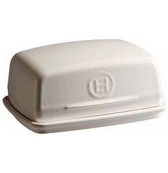 Маслёнка 16,5 x 11,5 х 7,5 см кремовая "Emile Henry" / 222335