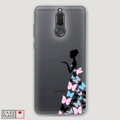 Чехол Awog "Платье из бабочек" для Huawei Nova 2i