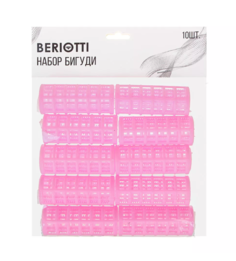 Набор бигуди BERIOTTI 10шт, пластик, 6,8х2,5см, ТА-021