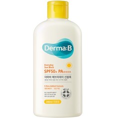 Солнцезащитный лосьон для кожи лица и тела Derma-B everyday sun block SPF50+ PA++++