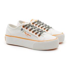 Кеды женские Pepe Jeans London OTTIS W BASS PLS31299 белые 38 EU