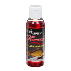 Ароматизатор-концентрат жидкий ALLVEGA Essence Carp Strawberry 100 мл, карп клубника