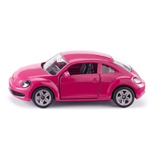Коллекционная модель Siku машины Volkswagen Beetle розовая 1:64 1488