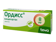 Ордисс таблетки 8 мг 30 шт. Teva