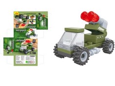 Конструктор Армия - Военная машина, 25дет., 22101 Импортные товары