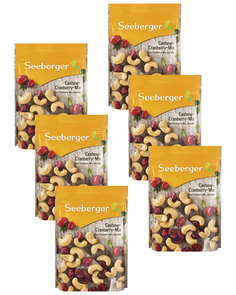 Смесь обжаренных ядер кешью и мягкой клюквы с сахаром Seeberger 150 гр. - 6 шт