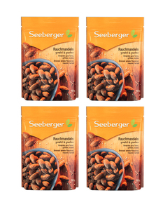 Миндаль Seeberger жареный, соленый с копченым вкусом 150 гр. - 4 шт