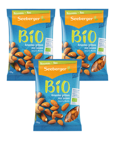 Миндаль Seeberger Жареный БИО 125 г - 3 шт