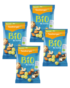 Смесь Обжаренных Орехов и Изюма Seeberger БИО 125 г - 4 шт