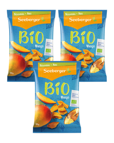 Манго Seeberger Дольками Сушеный БИО 100 г - 3 шт