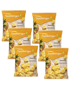 Ананас Seeberger Сушеный, Кусочки 200 г - 6 шт