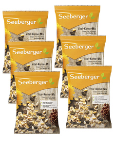 Смесь Seeberger семян подсолнечника, тыквы, соевых бобов и кедровых орехов 150 гр. x 6