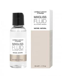 Массажный лубрикант Mixgliss Fluid без запаха на силиконовой основе 50 мл