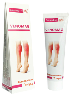 Гель для ног Бишофит Mg++ Venomag Восстановление тонуса от варикоза 100 мл