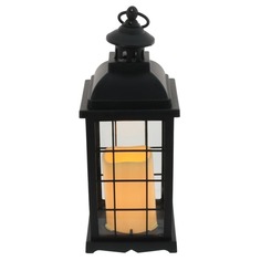 Изделие декоративное Фонарь (подсветка, 3xAAA не прилаг.), L13 W13 H35 см No Brand