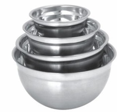 Миска METAL CRAFT (902-25) европейская, диаметр 25 см, высота 12,5 см, объем 4,5 л, нерж.с