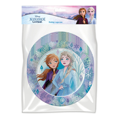 Тарелки одноразовые Disney Frozen 2 бумага, в ассортименте, d 180 мм, 6 шт.