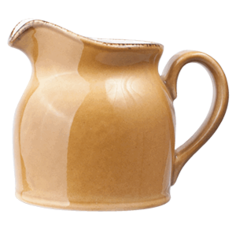 Молочник «Террамеса мастед», 0,14 л., 7 см., коричневый, фарфор, 11210387, Steelite