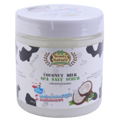 Скраб солевой Кокосовое молоко Carebeau Beauty Nature Coconut Milk Spa Salt Scrub