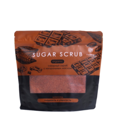 Сахарный скраб для тела Fabrik Cosmetology, шоколад, 650 г