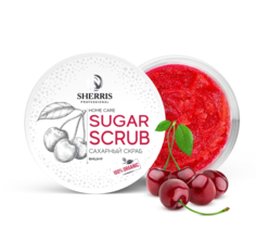 Сахарный скраб для тела SHERRIS вишня, 200 гр