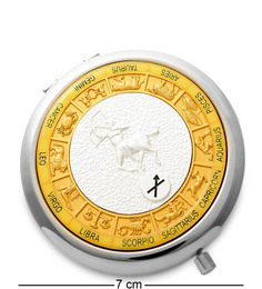 Зеркало серебр. Знак Зодиака - Стрелец WIN- 02- 3 113-601430 Art East