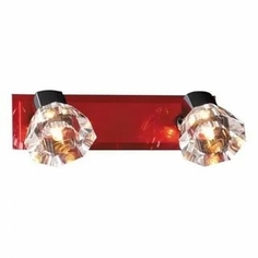 Люстра ЕВРОСВЕТ СПОТ - 25333/2 ХРОМ/КРАСНЫЙ No Brand