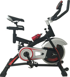 Велотренажер DFC B8302 черный/серебристый