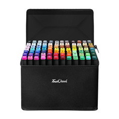 Набор двухсторонних фломастеров Touch Cool 80 цветов