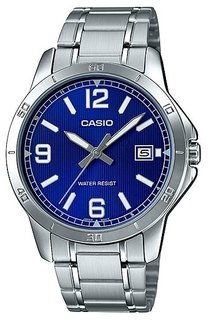 Наручные часы мужские Casio MTP-V004D-2B серебристые