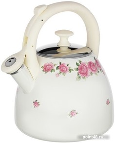 VETTA Розанна Чайник эмалированный 2,5л, новая форма 894-475 No Brand