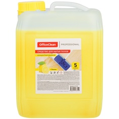 Средство для мытья полов OfficeClean Proffesional Лимон, концентрат, канистра, 5л